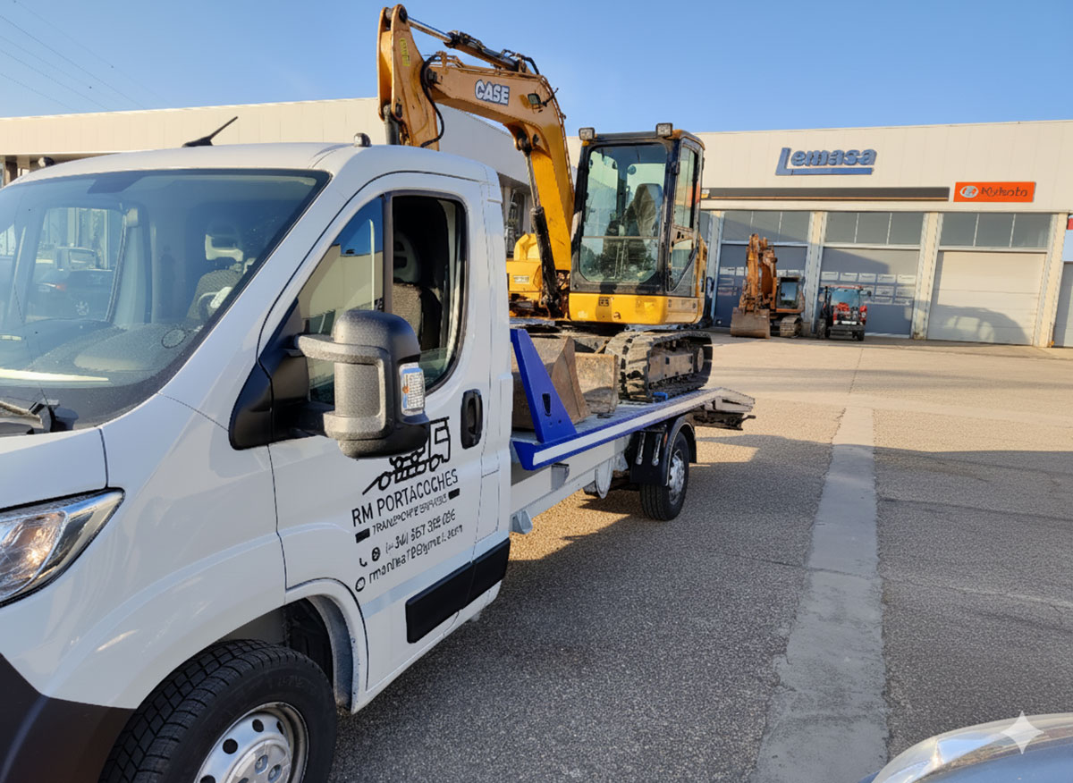 Transporte de Maquinaria Pesada | Grúas RM